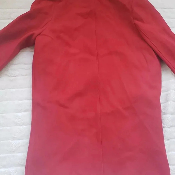 Lauren Ralph Lauren Women's Italian Wool Blend Long Coat  Pockets Excellent Cond - Picture 7 of 8